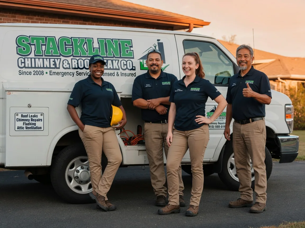 Chimney flashing repair company in Lanark, IL